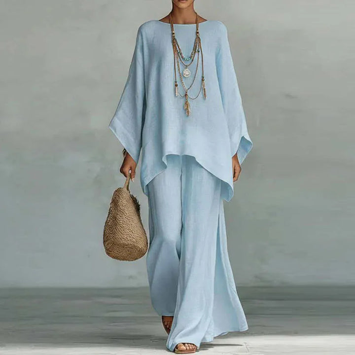 Oversized Tunic and Wide-Leg set