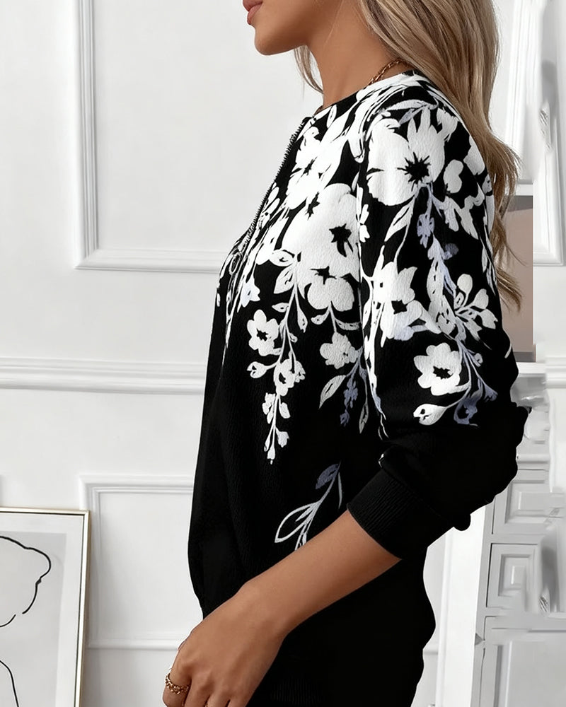 Arden | Vintage Half-Zip Sweatshirt