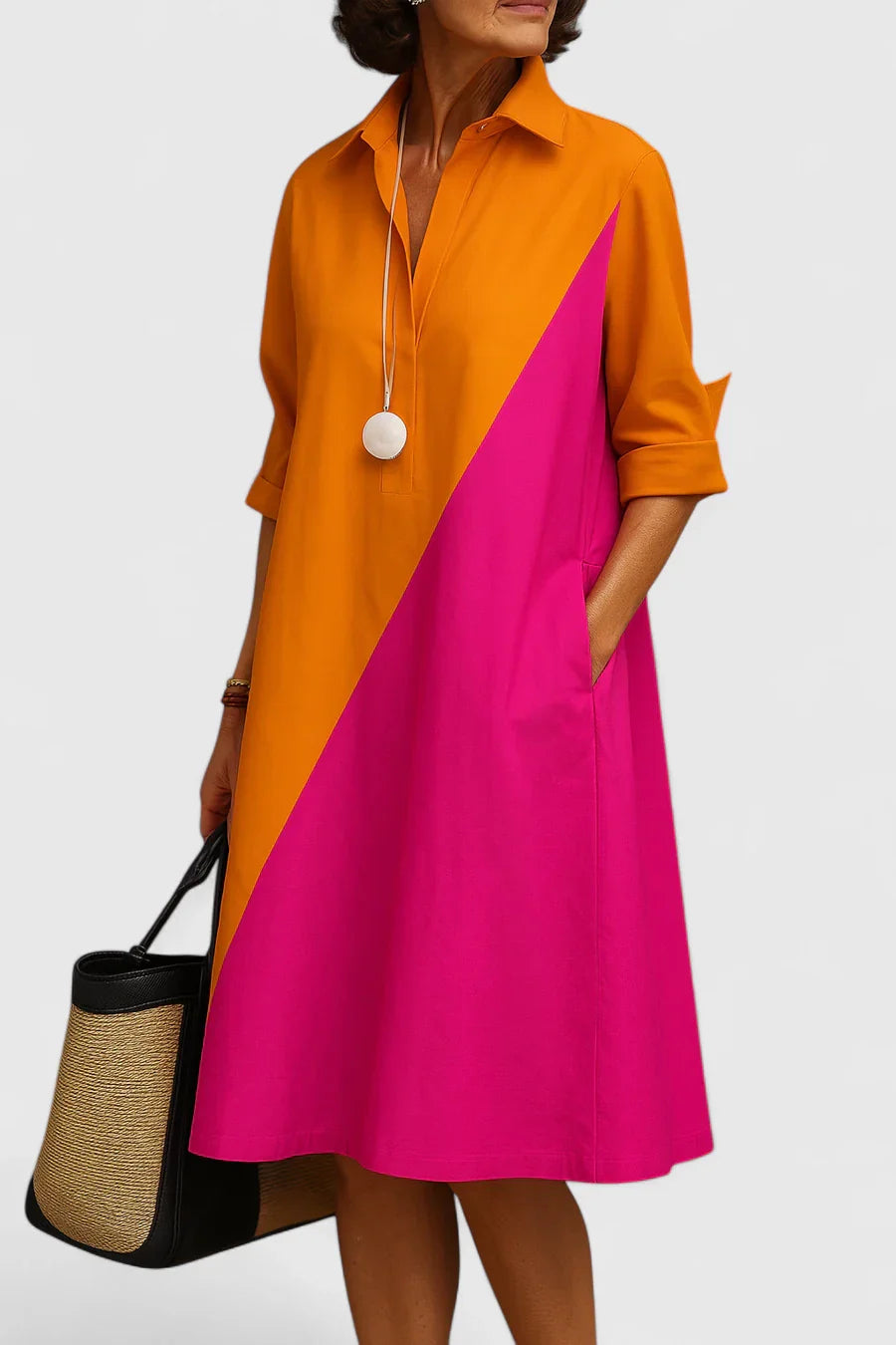 Auryzzella™ | Robe midi élégante