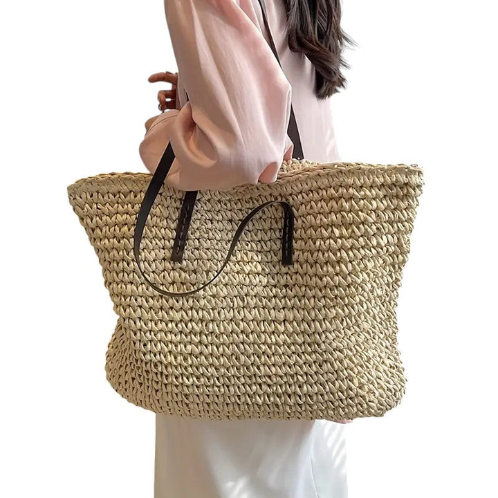 Sac cabas tissé Olivia