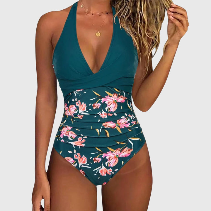 Florence - Maillot de bain élégant pour femme avec col en V
