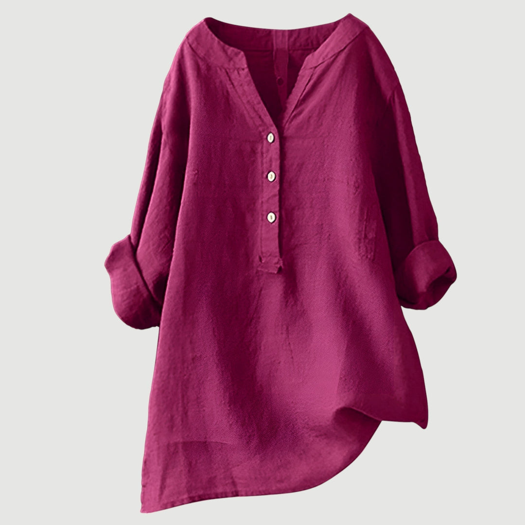 Freja™ – Airy and Comfortable Button-Up Shirt