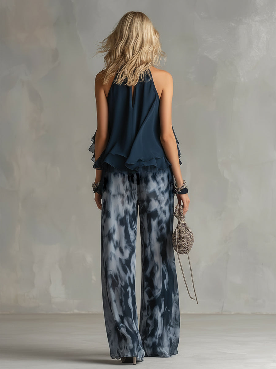 Ludovica Elegant chiffon set