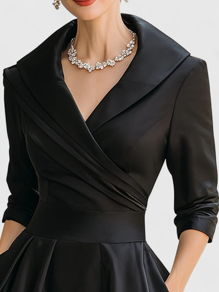 Yan | Robe midi élégante