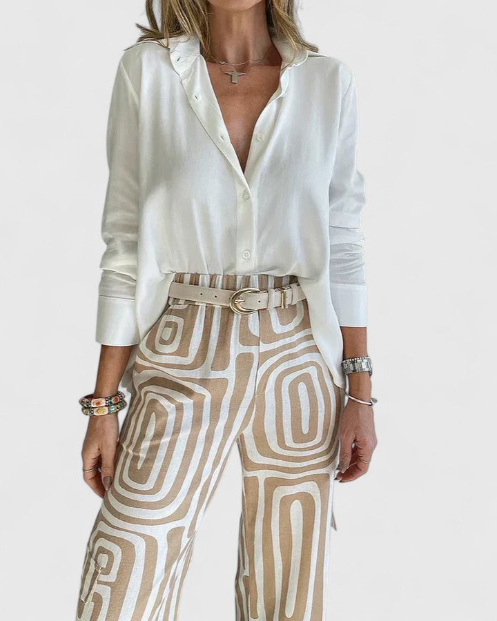 Kira | Ensemble deux pièces élégant (ceinture offerte)