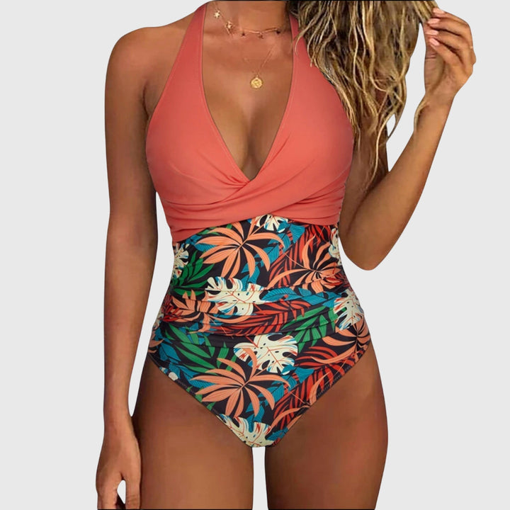 Florence - Maillot de bain élégant pour femme avec col en V