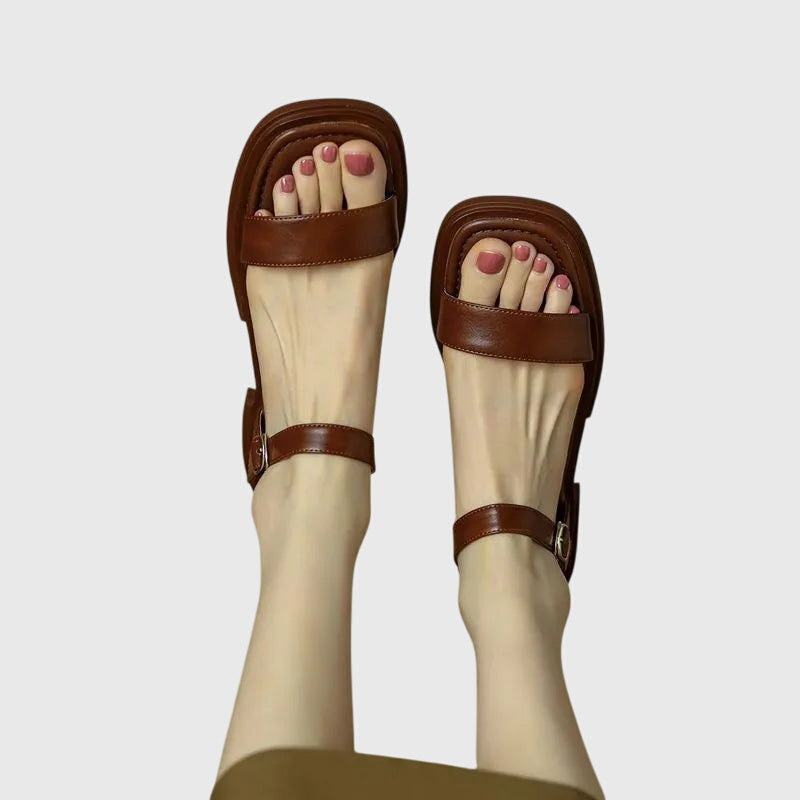 Celestia™ | Sandales confortables en cuir