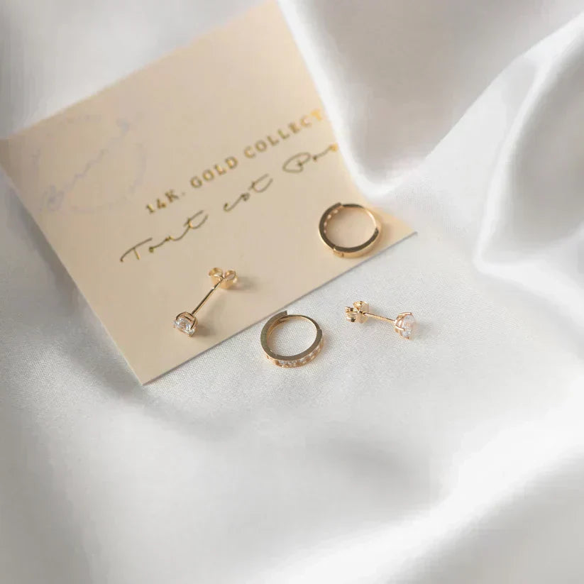 Avianorra | Boucles d'oreilles en zircone