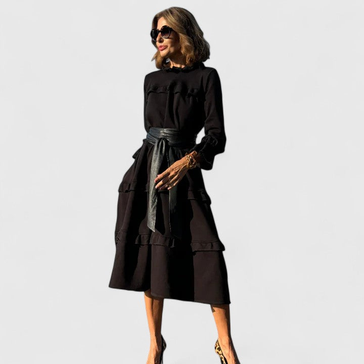 Briannelyse | Robe midi sophistiquée
