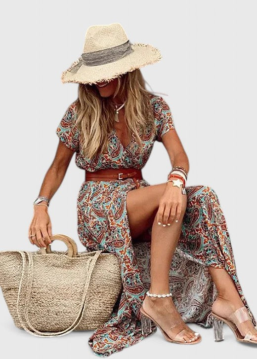Alleta | Robe maxi sophistiquée