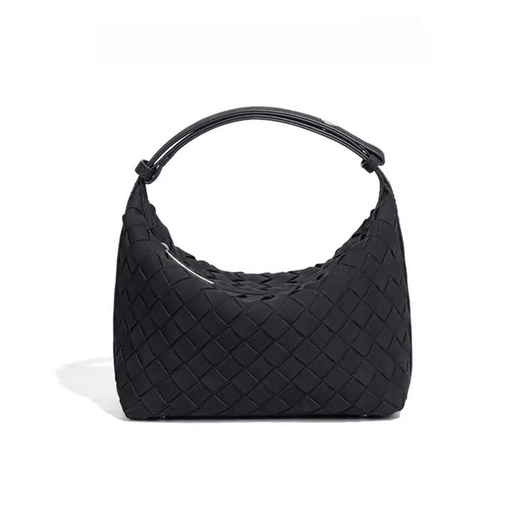 LISANNE™ Matte Woven Structured Handbag