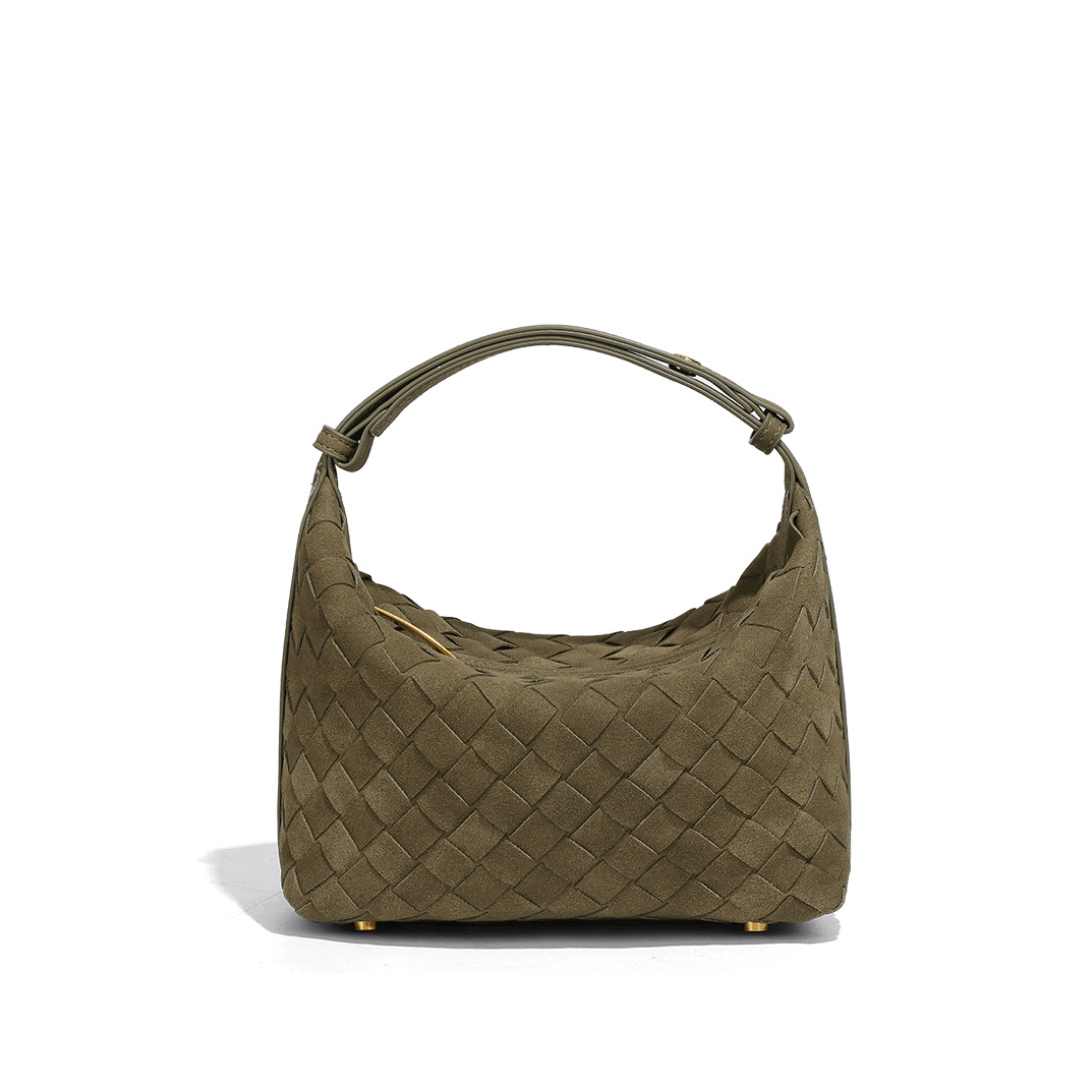 LISANNE™ Matte Woven Structured Handbag