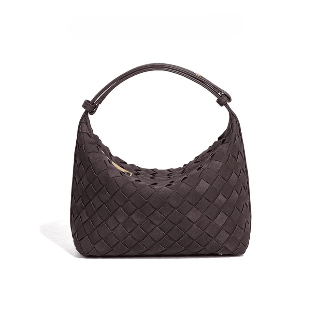 LISANNE™ Matte Woven Structured Handbag