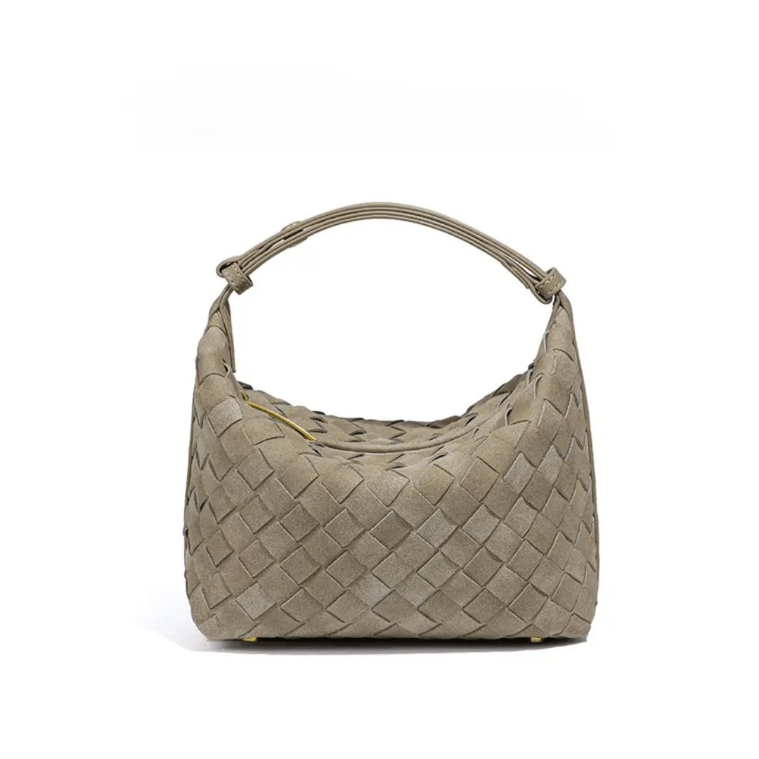 LISANNE™ Matte Woven Structured Handbag