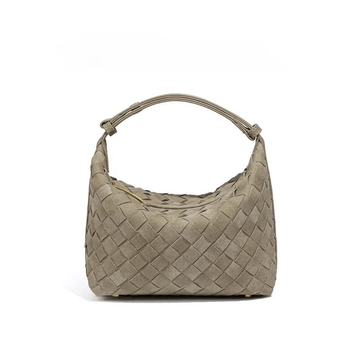LISANNE™ Matte Woven Structured Handbag