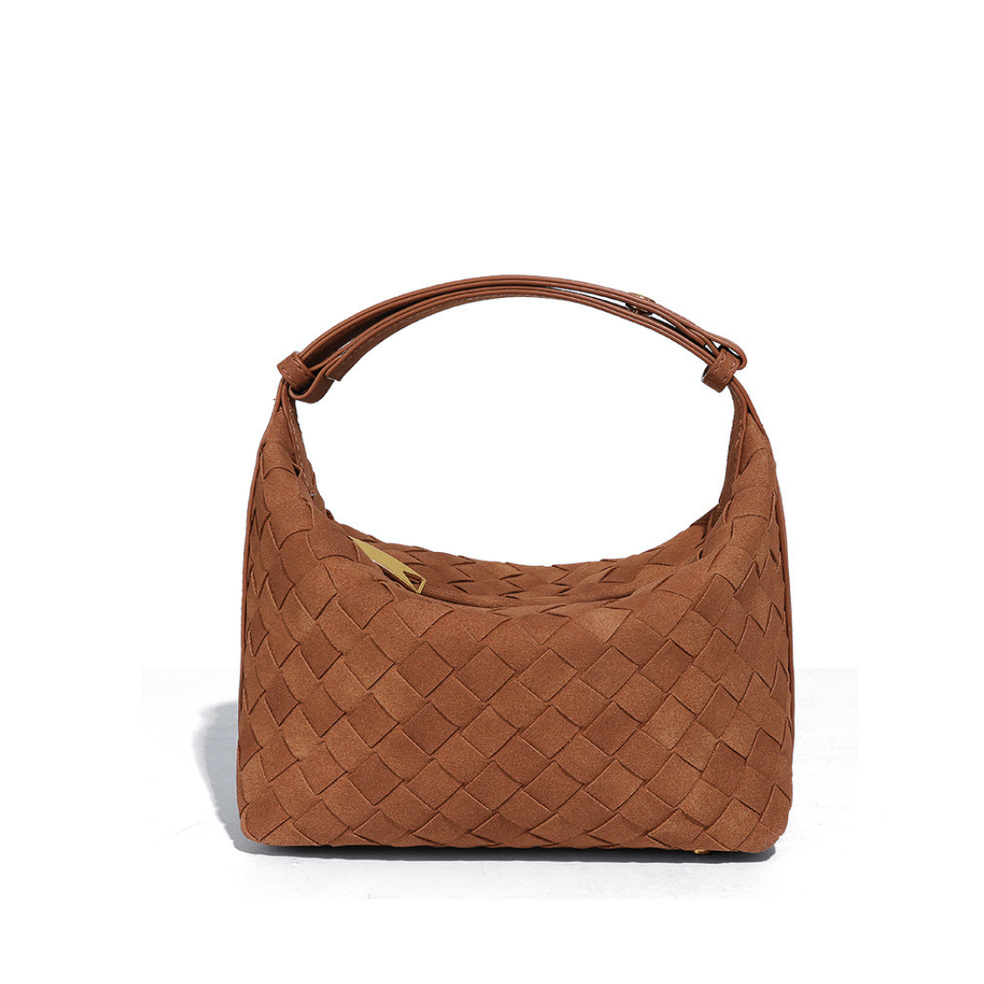 LISANNE™ Matte Woven Structured Handbag