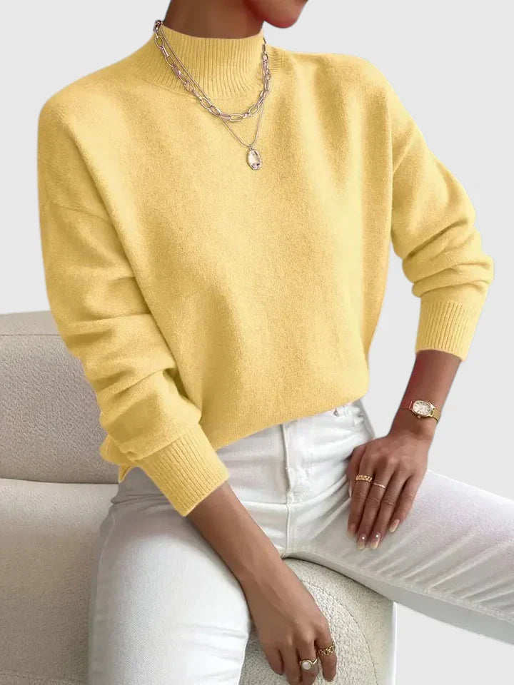 Marchelina | Pull à col roulé élégant