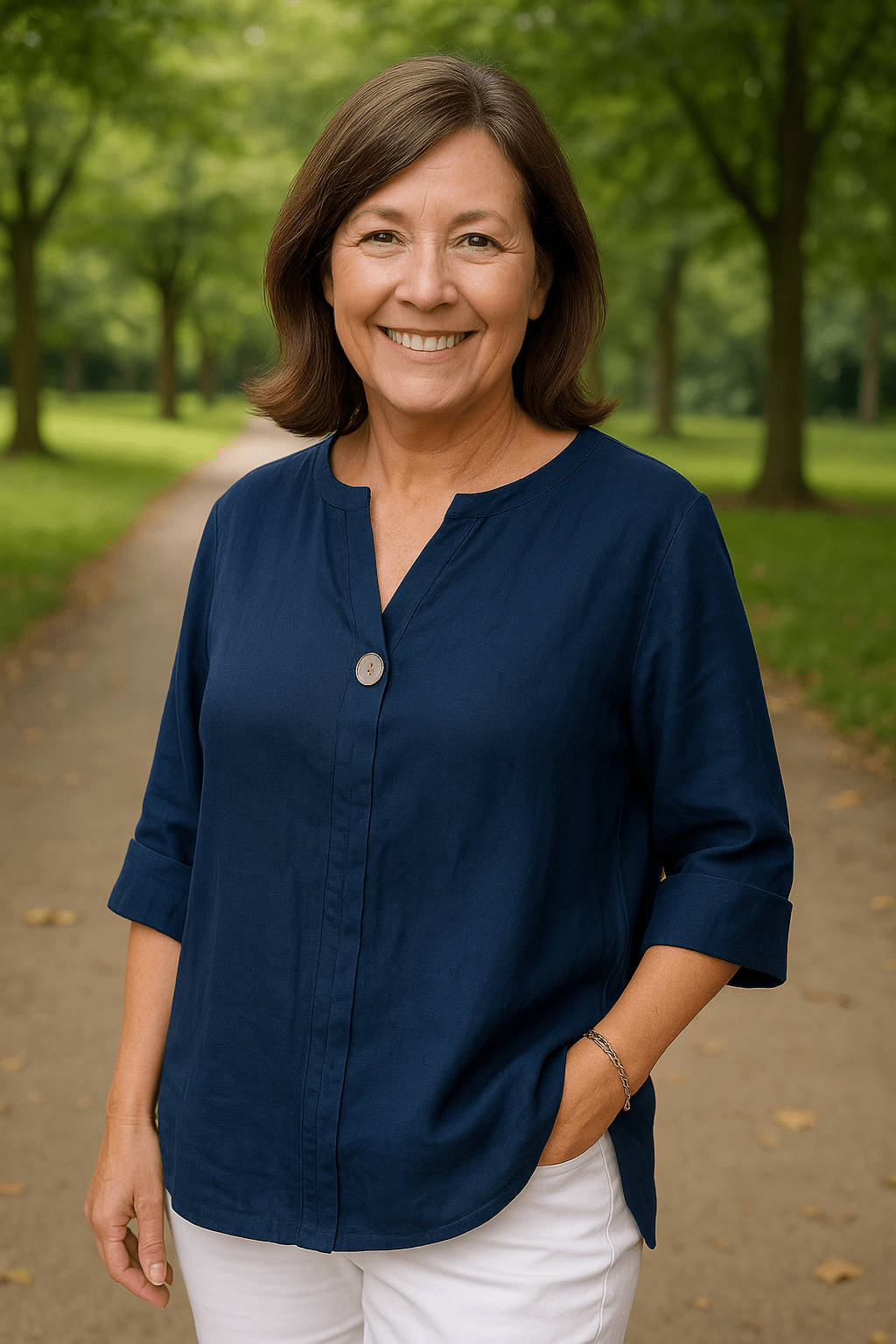 Simone | Light Flattering Blouse