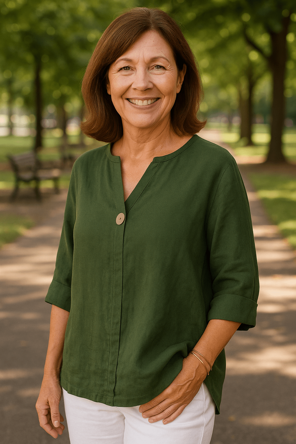 Simone | Light Flattering Blouse