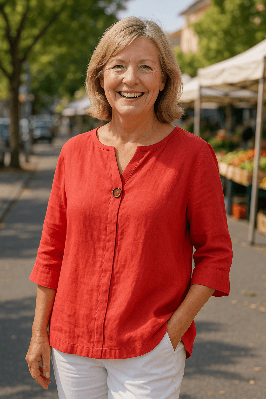 Simone | Light Flattering Blouse