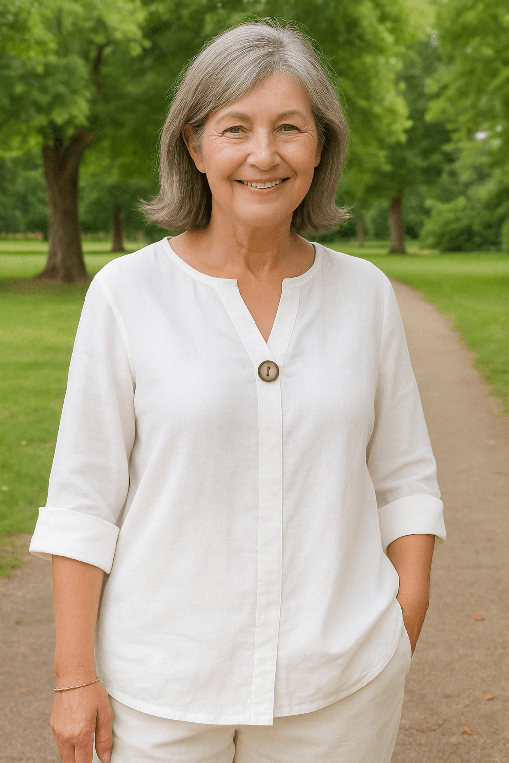 Simone | Light Flattering Blouse