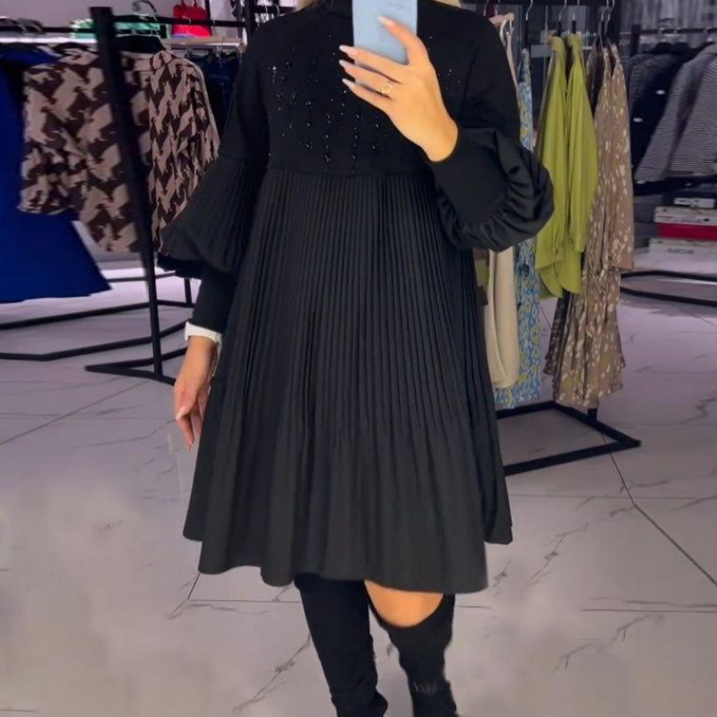 Ashlyann | Robe midi élégante