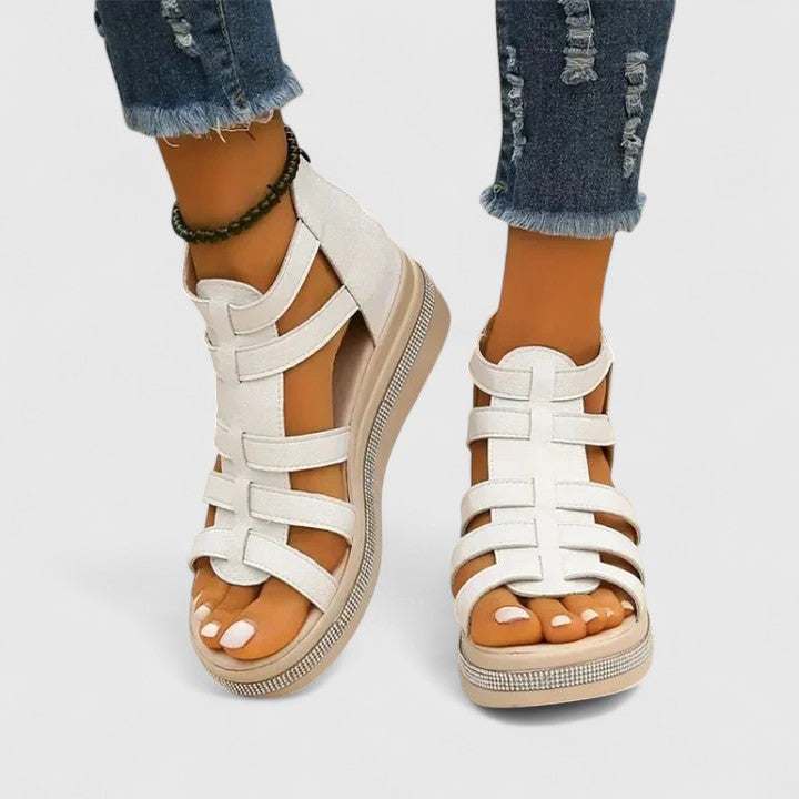 Kendall | Sandales confortables à strass