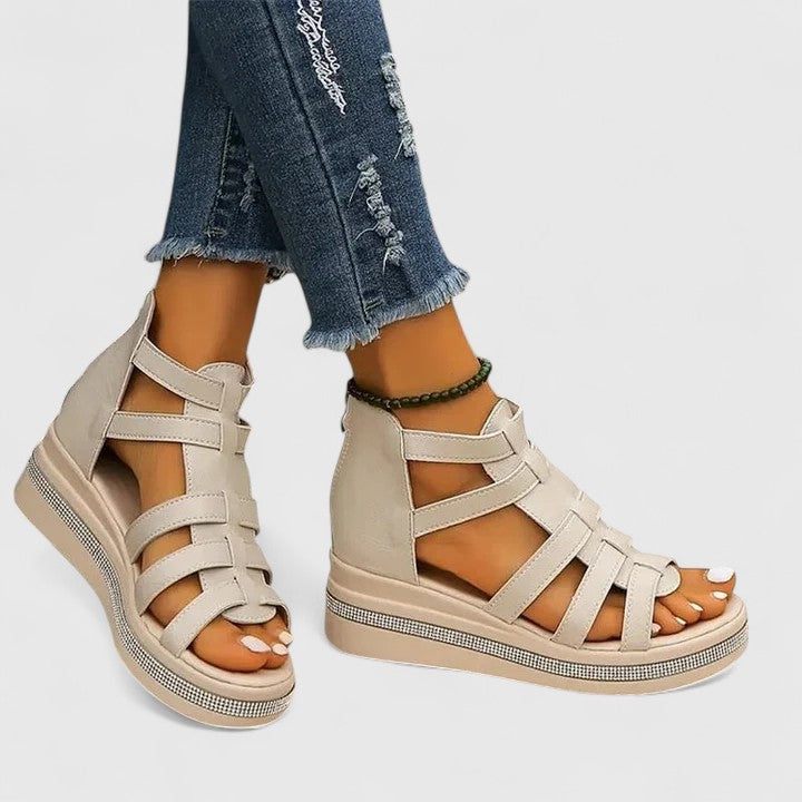 Kendall | Sandales confortables à strass