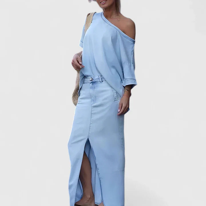 Averlynn | Ensemble jupe maxi élégant