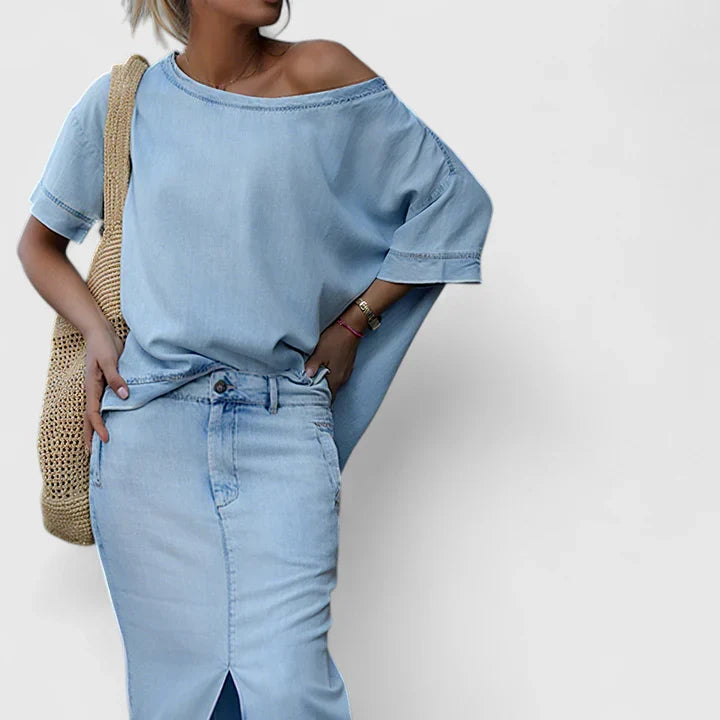 Averlynn | Ensemble jupe maxi élégant