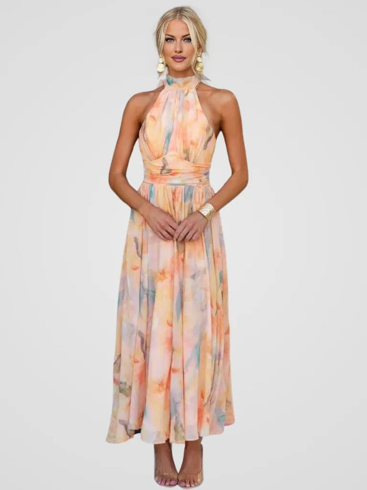 Elviana™ | Robe mi-longue élégante